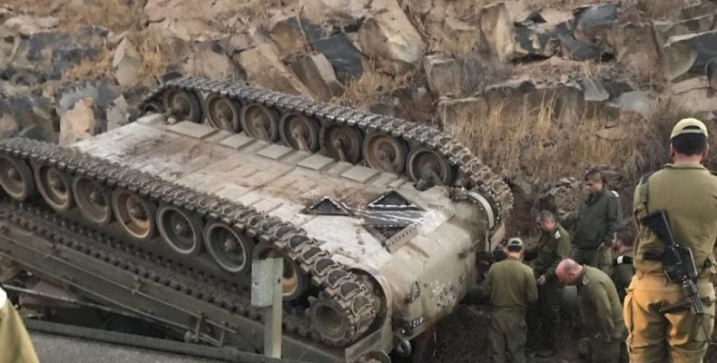 Δυο Ισραηλινοί νεκροί από ανατροπή M-19 στα Υψώματα του Γκολάν